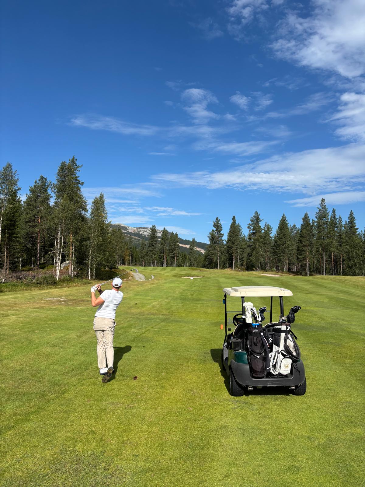Utslag på fairway